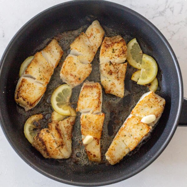halibut pané